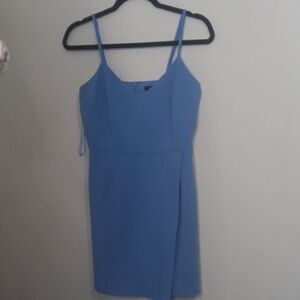 French Connection Sky Blue Mini Dress